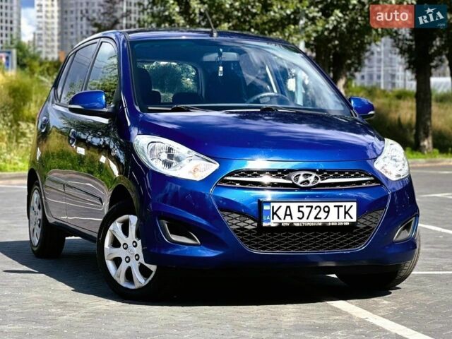 Синій Хендай і10, об'ємом двигуна 1.1 л та пробігом 99 тис. км за 6700 $, фото 1 на Automoto.ua