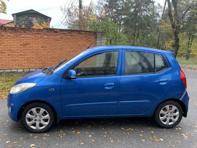 Хендай и10 2011 в Киеве на Automoto.ua Синий Хендай и10, объемом двигателя 1.2 л и пробегом 83 тыс. км за 4750 $, фото 1 на Automoto.ua