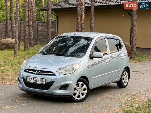Синий Хендай и10, объемом двигателя 1.09 л и пробегом 142 тыс. км за 6700 $, фото 1 на Automoto.ua