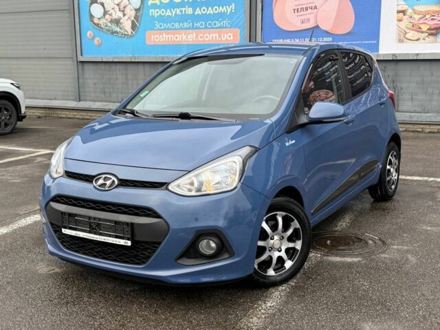 Синій Хендай і10, об'ємом двигуна 1.2 л та пробігом 86 тис. км за 8300 $, фото 1 на Automoto.ua
