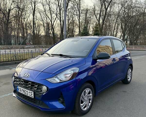 Синій Хендай і10, об'ємом двигуна 1.2 л та пробігом 61 тис. км за 12300 $, фото 1 на Automoto.ua