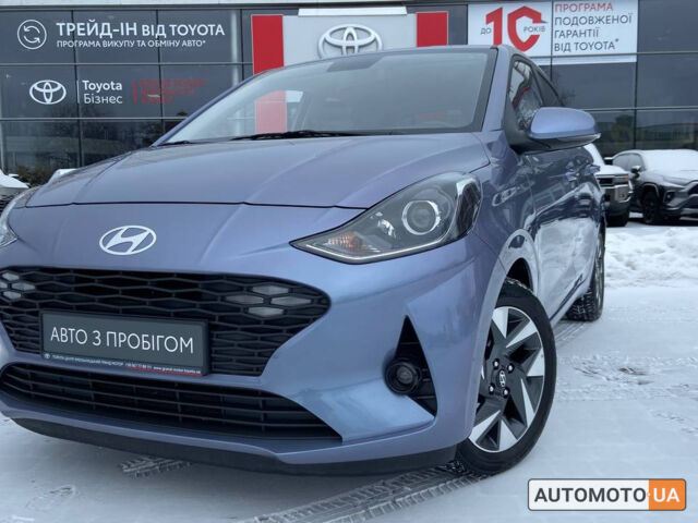 Синій Хендай і10, об'ємом двигуна 1.2 л та пробігом 21 тис. км за 15800 $, фото 1 на Automoto.ua