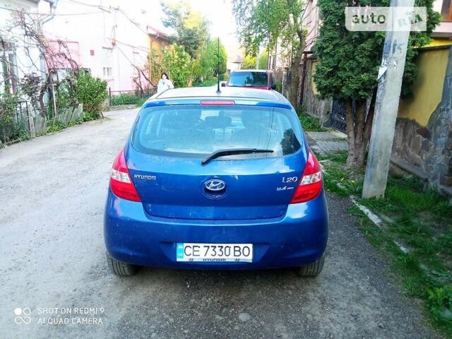 Синий Хендай и20, объемом двигателя 1.3 л и пробегом 156 тыс. км за 5500 $, фото 1 на Automoto.ua