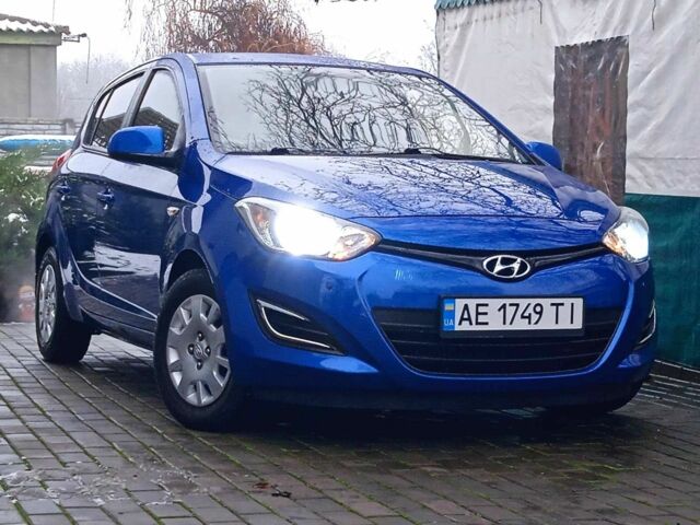 Синій Хендай і20, об'ємом двигуна 1.4 л та пробігом 49 тис. км за 9700 $, фото 1 на Automoto.ua