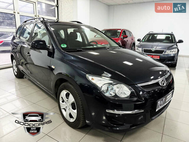 Черный Хендай i30, объемом двигателя 1.4 л и пробегом 190 тыс. км за 6900 $, фото 1 на Automoto.ua