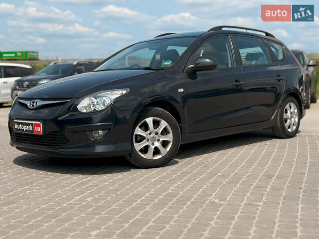 Черный Хендай i30, объемом двигателя 1.4 л и пробегом 223 тыс. км за 5300 $, фото 1 на Automoto.ua