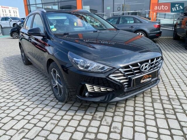 Черный Хендай i30, объемом двигателя 1.6 л и пробегом 199 тыс. км за 14900 $, фото 1 на Automoto.ua