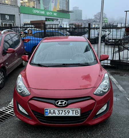 Красный Хендай i30, объемом двигателя 1.58 л и пробегом 95 тыс. км за 10500 $, фото 1 на Automoto.ua