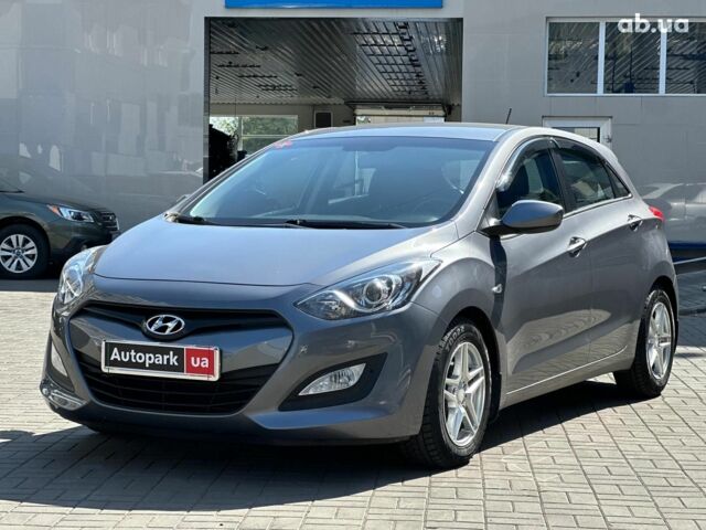Серый Хендай i30, объемом двигателя 1.4 л и пробегом 76 тыс. км за 9940 $, фото 1 на Automoto.ua