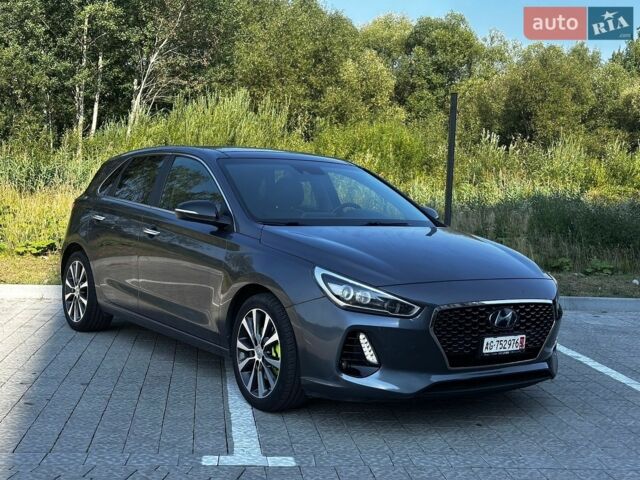 Серый Хендай i30, объемом двигателя 1.4 л и пробегом 155 тыс. км за 12990 $, фото 1 на Automoto.ua