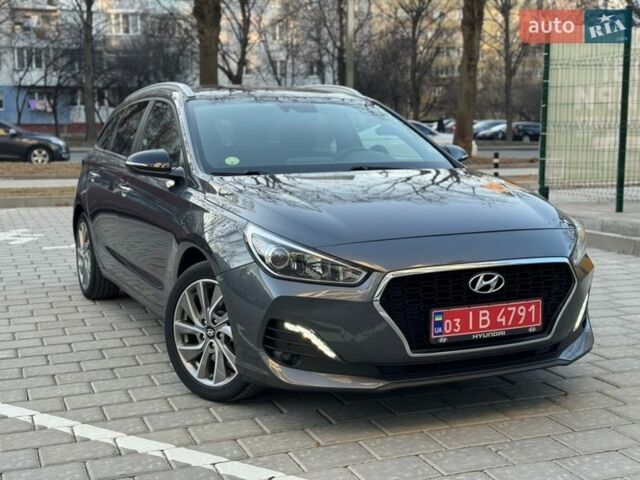 Серый Хендай i30, объемом двигателя 1.6 л и пробегом 142 тыс. км за 13300 $, фото 1 на Automoto.ua