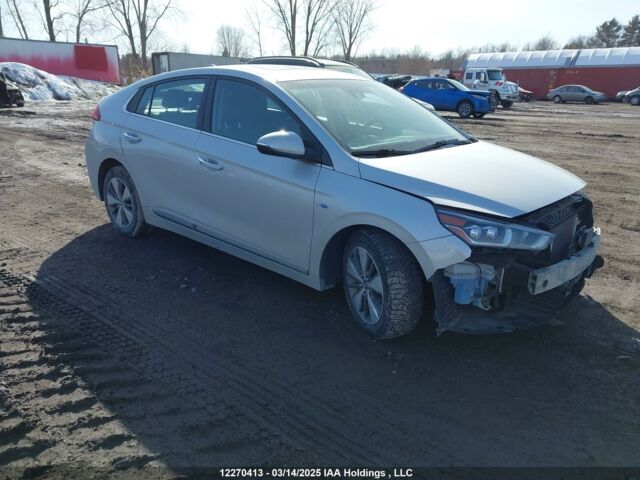 Серый Хендай Ioniq, объемом двигателя 1.6 л и пробегом 137 тыс. км за 9900 $, фото 1 на Automoto.ua
