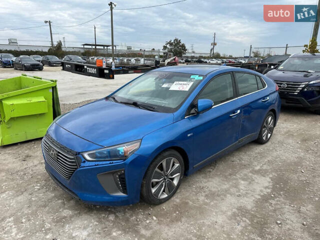 Синий Хендай Ioniq, объемом двигателя 1.58 л и пробегом 120 тыс. км за 10000 $, фото 1 на Automoto.ua