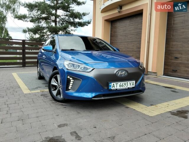 Синий Хендай Ioniq, объемом двигателя 0 л и пробегом 90 тыс. км за 12500 $, фото 1 на Automoto.ua