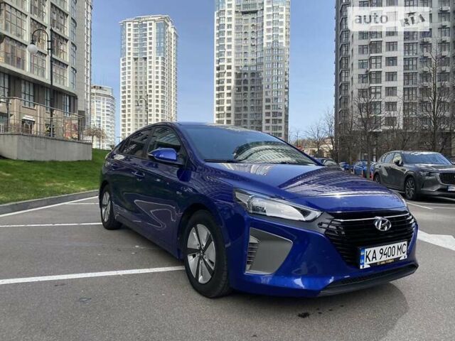 Синий Хендай Ioniq, объемом двигателя 1.6 л и пробегом 185 тыс. км за 16500 $, фото 1 на Automoto.ua