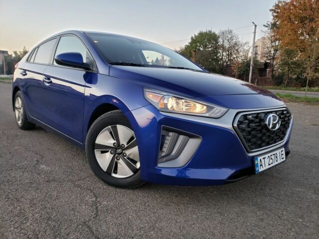 Синій Хендай Ioniq, об'ємом двигуна 1.6 л та пробігом 73 тис. км за 17800 $, фото 1 на Automoto.ua