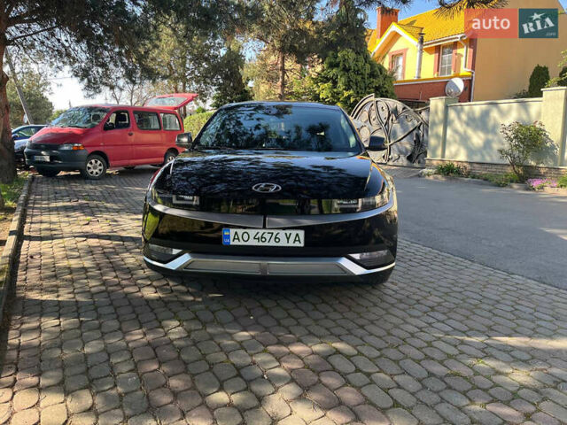 Черный Хендай Ioniq 5, объемом двигателя 0 л и пробегом 45 тыс. км за 24600 $, фото 1 на Automoto.ua