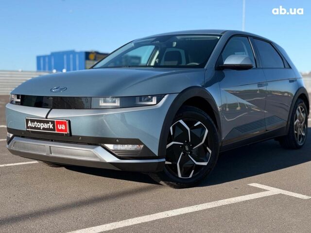 Синий Хендай Ioniq 5, объемом двигателя 0 л и пробегом 1 тыс. км за 27990 $, фото 1 на Automoto.ua