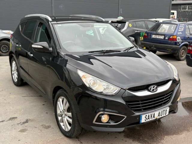 Чорний Хендай іх35, об'ємом двигуна 2 л та пробігом 141 тис. км за 4000 $, фото 1 на Automoto.ua