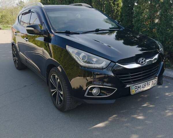 Чорний Хендай іх35, об'ємом двигуна 2.4 л та пробігом 213 тис. км за 12000 $, фото 1 на Automoto.ua