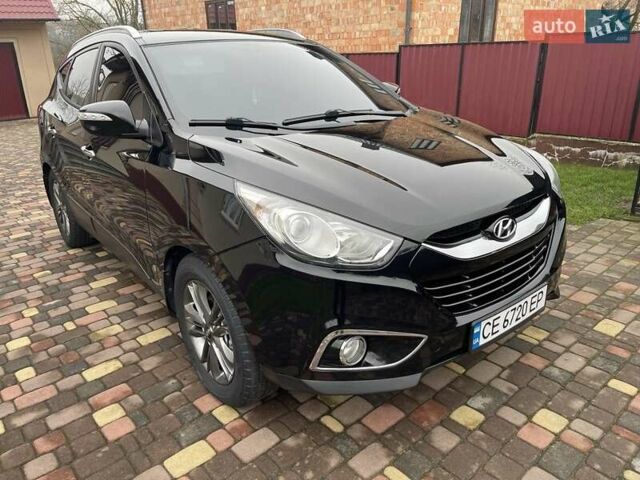 Чорний Хендай іх35, об'ємом двигуна 2 л та пробігом 210 тис. км за 12700 $, фото 1 на Automoto.ua