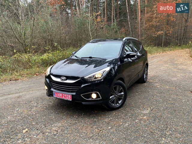 Чорний Хендай іх35, об'ємом двигуна 2 л та пробігом 160 тис. км за 15599 $, фото 1 на Automoto.ua
