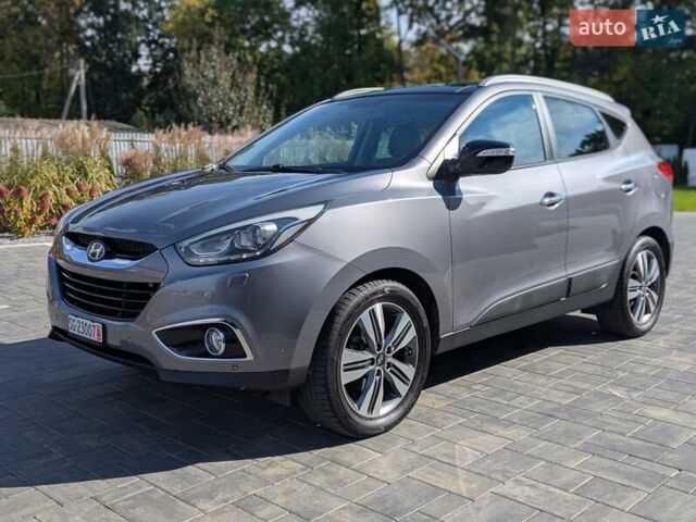 Сірий Хендай іх35, об'ємом двигуна 2 л та пробігом 113 тис. км за 16950 $, фото 1 на Automoto.ua