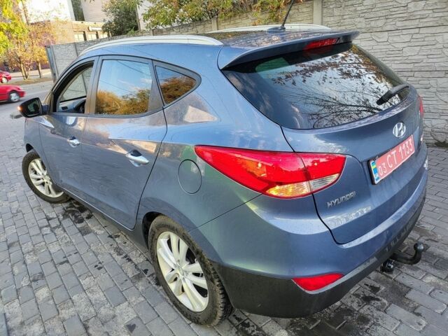 Синій Хендай іх35, об'ємом двигуна 2 л та пробігом 199 тис. км за 11600 $, фото 1 на Automoto.ua