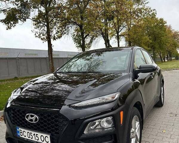 Черный Хендай Kona, объемом двигателя 2 л и пробегом 68 тыс. км за 15000 $, фото 1 на Automoto.ua