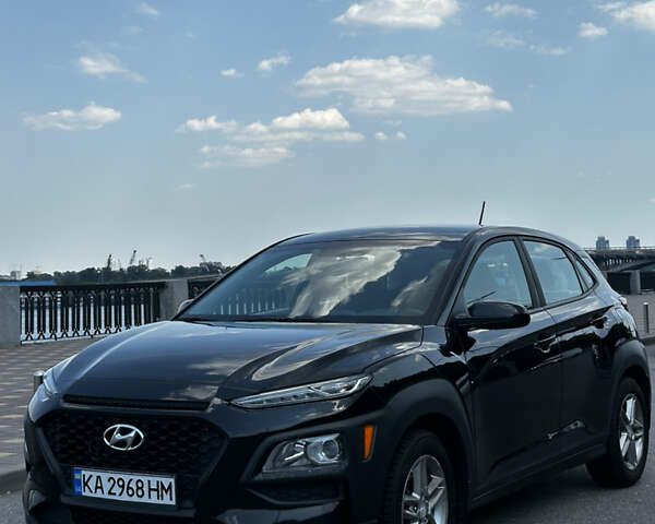 Черный Хендай Kona, объемом двигателя 2 л и пробегом 106 тыс. км за 15000 $, фото 1 на Automoto.ua