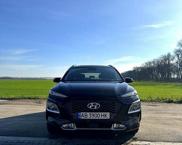 Черный Хендай Kona, объемом двигателя 2 л и пробегом 115 тыс. км за 14300 $, фото 1 на Automoto.ua