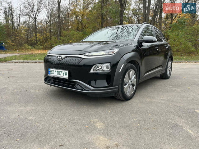 Чорний Хендай Kona, об'ємом двигуна 0 л та пробігом 41 тис. км за 17500 $, фото 1 на Automoto.ua