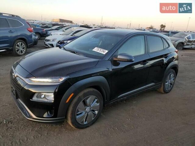 Черный Хендай Kona, объемом двигателя 0 л и пробегом 76 тыс. км за 3500 $, фото 1 на Automoto.ua