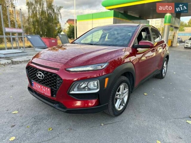 Красный Хендай Kona, объемом двигателя 2 л и пробегом 179 тыс. км за 13500 $, фото 1 на Automoto.ua