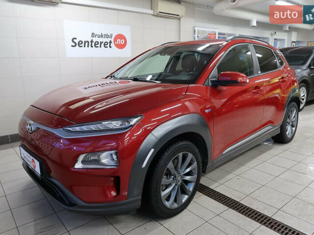 Красный Хендай Kona, объемом двигателя 0 л и пробегом 53 тыс. км за 15521 $, фото 1 на Automoto.ua