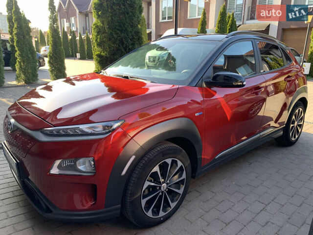 Красный Хендай Kona, объемом двигателя 0 л и пробегом 73 тыс. км за 17000 $, фото 1 на Automoto.ua
