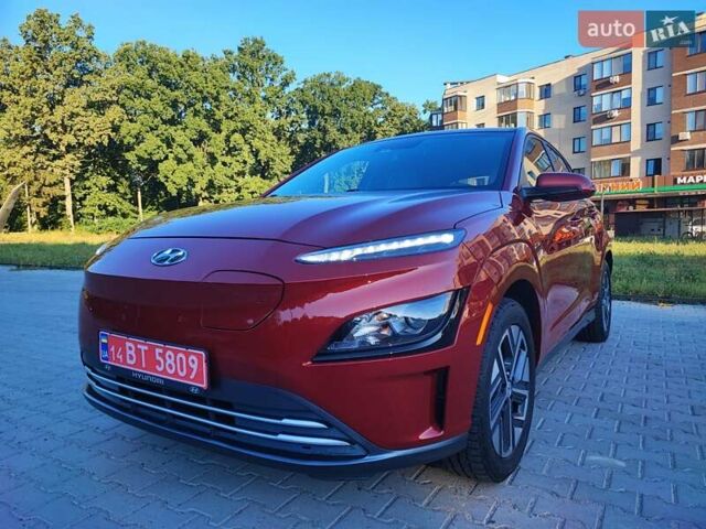 Червоний Хендай Kona, об'ємом двигуна 0 л та пробігом 40 тис. км за 21000 $, фото 1 на Automoto.ua