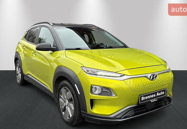 Желтый Хендай Kona, объемом двигателя 0 л и пробегом 111 тыс. км за 13950 $, фото 1 на Automoto.ua