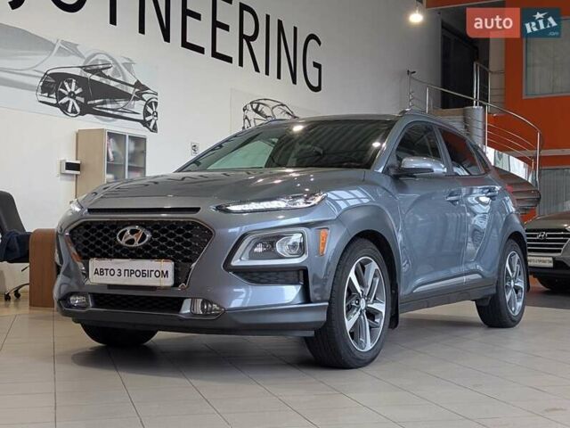 Сірий Хендай Kona, об'ємом двигуна 1.59 л та пробігом 75 тис. км за 15500 $, фото 1 на Automoto.ua