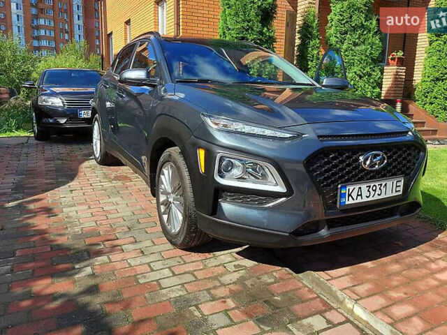 Сірий Хендай Kona, об'ємом двигуна 2 л та пробігом 79 тис. км за 13300 $, фото 1 на Automoto.ua