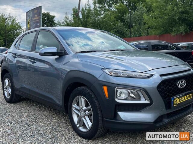 Серый Хендай Kona, объемом двигателя 2 л и пробегом 106 тыс. км за 17600 $, фото 1 на Automoto.ua