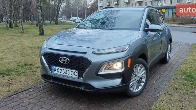 Сірий Хендай Kona, об'ємом двигуна 2 л та пробігом 61 тис. км за 14600 $, фото 1 на Automoto.ua
