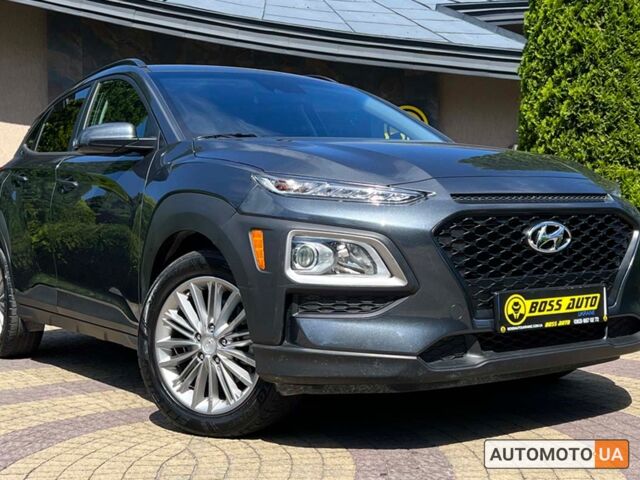 Сірий Хендай Kona, об'ємом двигуна 2 л та пробігом 51 тис. км за 17300 $, фото 1 на Automoto.ua