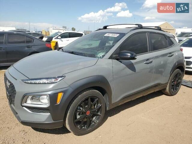Серый Хендай Kona, объемом двигателя 2 л и пробегом 113 тыс. км за 3500 $, фото 1 на Automoto.ua
