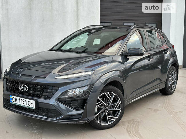 Сірий Хендай Kona, об'ємом двигуна 1.6 л та пробігом 7 тис. км за 27000 $, фото 1 на Automoto.ua