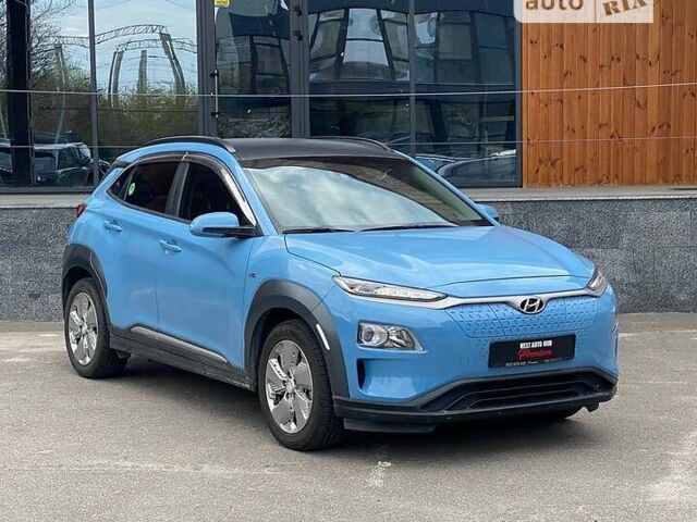 Синій Хендай Kona, об'ємом двигуна 0 л та пробігом 124 тис. км за 25500 $, фото 1 на Automoto.ua