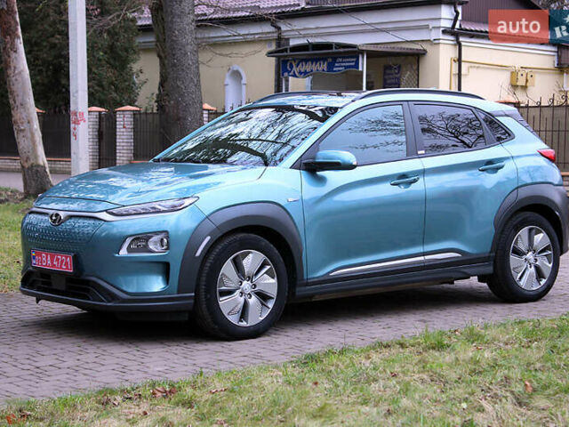 Синий Хендай Kona, объемом двигателя 0 л и пробегом 51 тыс. км за 19300 $, фото 1 на Automoto.ua