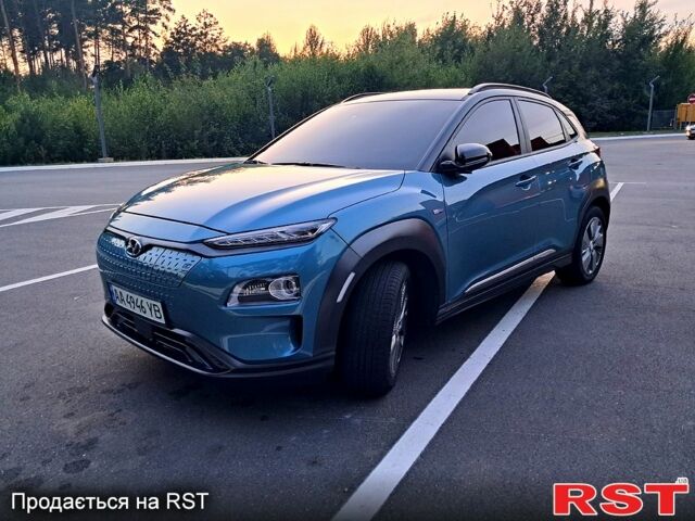 Синій Хендай Kona, об'ємом двигуна 0 л та пробігом 39 тис. км за 19700 $, фото 1 на Automoto.ua