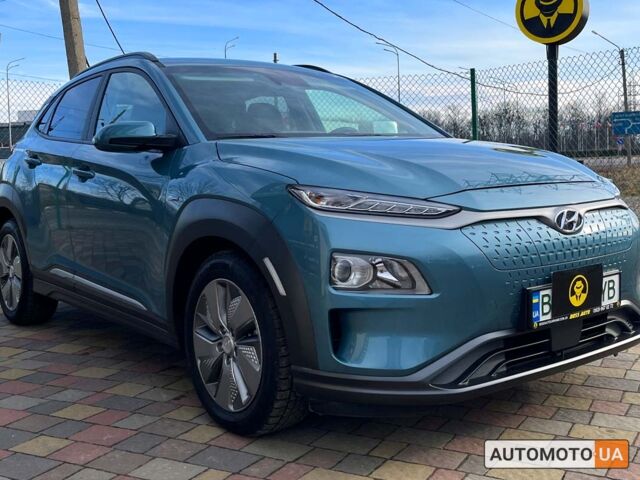 Синий Хендай Kona, объемом двигателя 64 л и пробегом 37 тыс. км за 19900 $, фото 1 на Automoto.ua