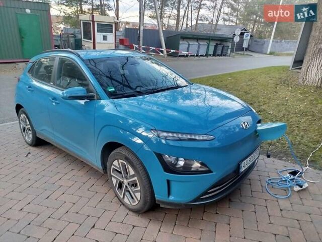 Синий Хендай Kona, объемом двигателя 0 л и пробегом 63 тыс. км за 15500 $, фото 1 на Automoto.ua